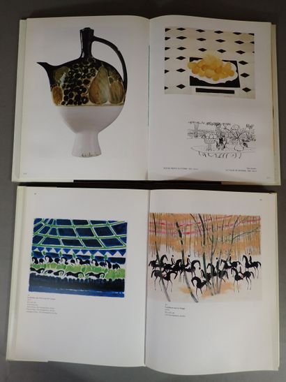 Lot d'environ six livres sur le peintre André...