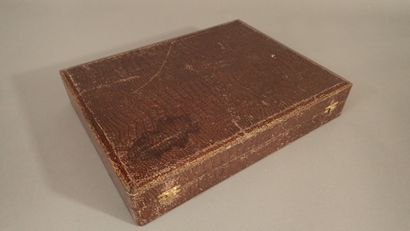 Ménagère en métal argenté, modèle moderniste,...