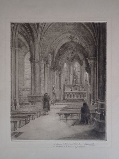 Adolphe Jules POUESSEL (Caen 1867 - ?). 