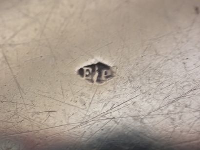 Timbale en argent, avec inscription gravée...