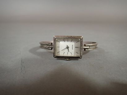 AZUR, Montre de dame en argent, le cadran...