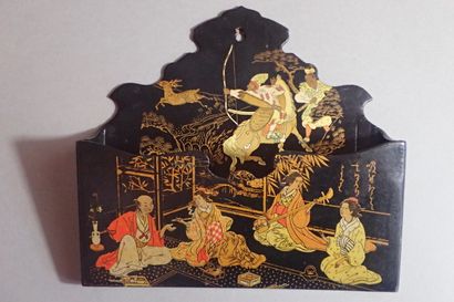 Lot de 2 poupées miniatures japonaises en...