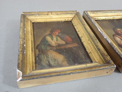 Ecole du XIXe siècle, d'après David Teniers,...