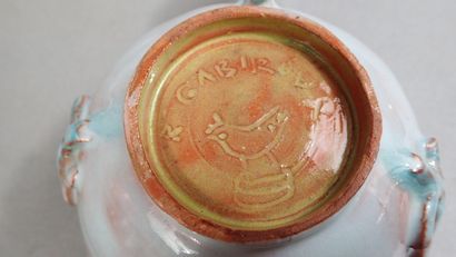 GABIROUX. Ensemble en céramique émaillée...