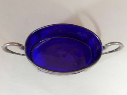 Jardinière de style néoclassique en verre...
