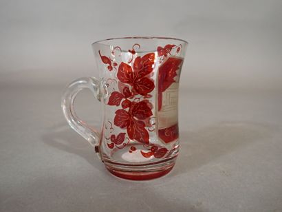CRISTAL DE BOHEME, Petite tasse en cristal...