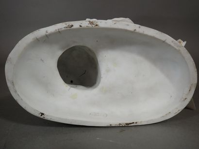 SEVRES, dans la goût de, Groupe en biscuit...