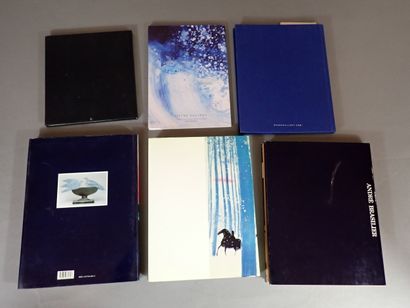 Lot d'environ six livres sur le peintre André...
