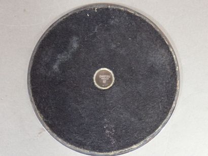 Christofle, Plaque de poinçons/dessous de...