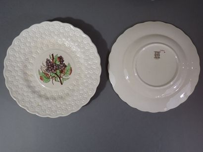 SPODE - COPELAND. Ensemble de six assiettes...
