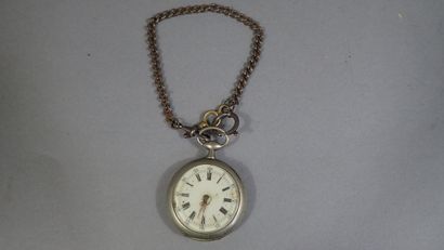 Ensemble de 3 montres de gousset, l'une en...