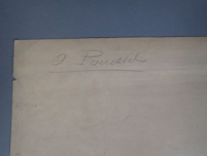 Adolphe Jules POUESSEL (Caen 1867 - ?). 