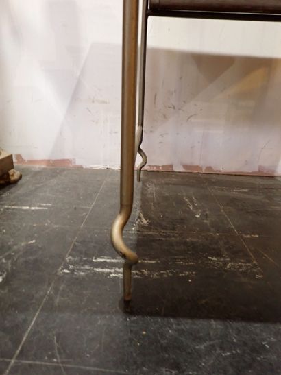 Ecole du Xxe siècle, Table carrée en bois,...