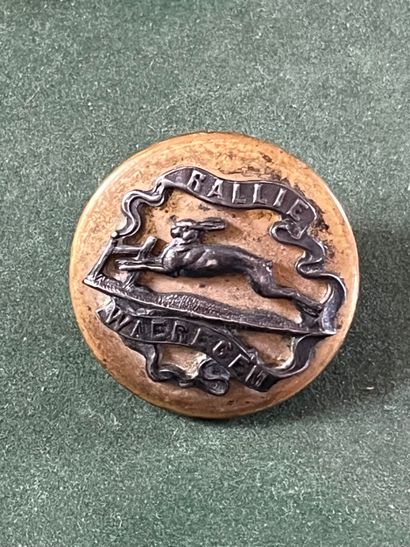 BEL. Bouton de tenue du rallye Waeregem