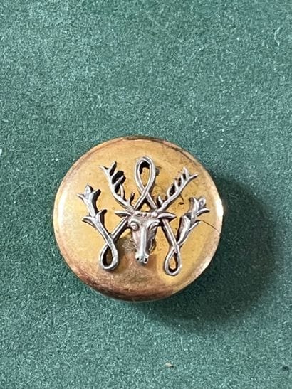 IDF. Bouton de gilet du rallye Wurtemberg...
