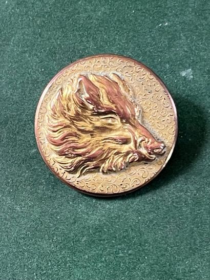 ORL. Bouton de gilet de l’équipage Vierzon...