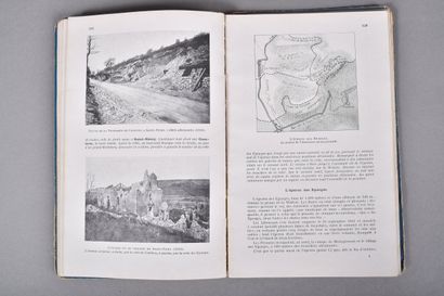 Quatre guides Michelin : Nancy, Metz, Verdun-Argonne-Metz...