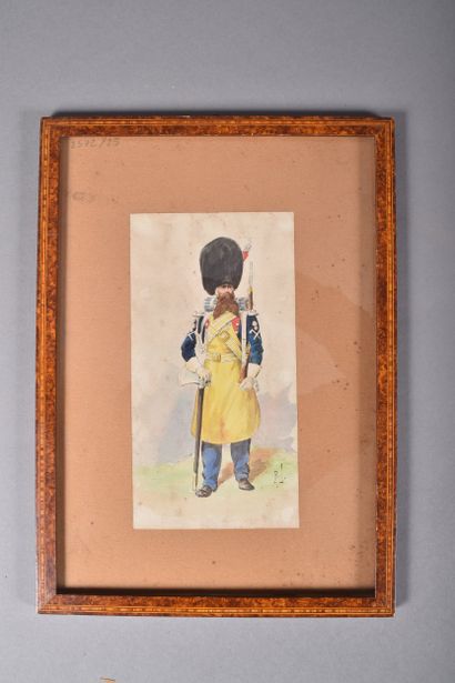 Attribué à Lucien ROUSSELOT « Sapeur 1 er...