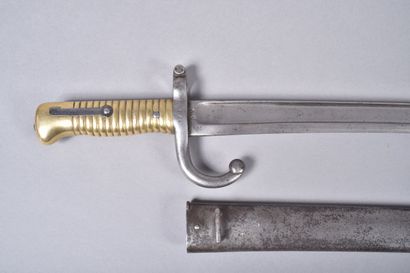 Fr- Sabre baïonnette modèle 1866 Chassepot....