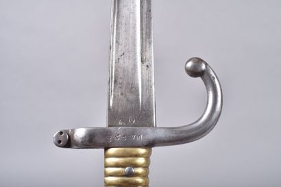 Fr- Sabre baïonnette modèle 1866 Chassepot....
