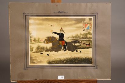 « Dragon du 24e régiment » procédé photographique...