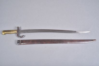 Fr- Sabre baïonnette modèle 1866 Chassepot....