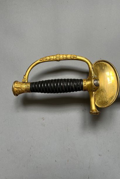 Épée d’officier modèle 1817 attribuée à l’administration...