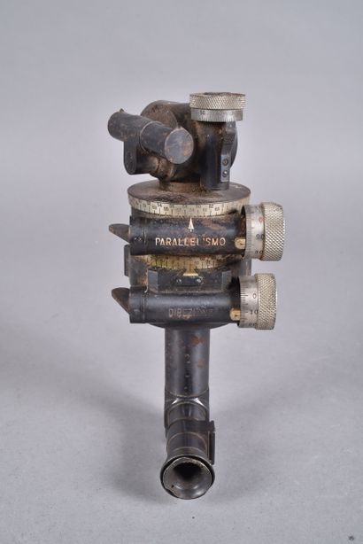 All- Optique d’artillerie italien. Grossissement...