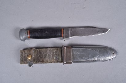 US- Poignard U.S. Navy Mark I. poignée recouverte...