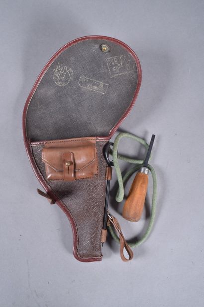 Etui pour revolver Nagant en toile imitation...