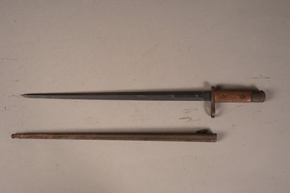 Bel- Baïonnette belge modèle 1916. Poignée...