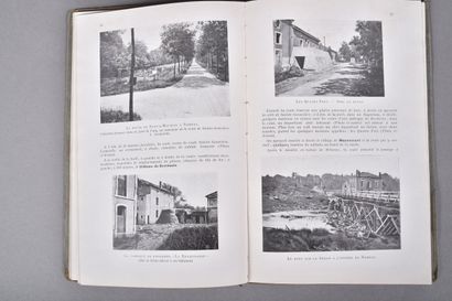 Quatre guides Michelin : Nancy, Metz, Verdun-Argonne-Metz...