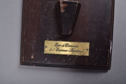 Épée sur le modèle du sacre de l’empereur...