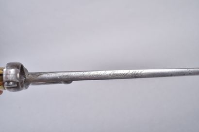 Fr- Sabre baïonnette modèle 1866 Chassepot....