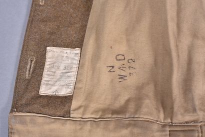 US- Rare blouson ETO premier modèle en serge...