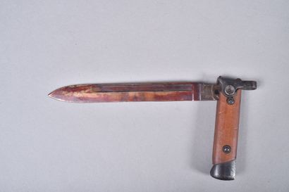 Italie- Baïonnette modèle 1938 pliante pour...