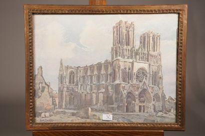 Louis Etienne Dauphin: La Cathédrale de Reims...