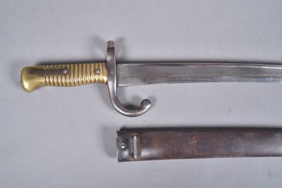 Fr- Sabre baïonnette modèle 1866 Chassepot....