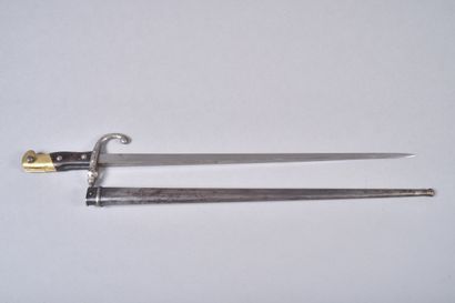 Fr- Epée baïonnette modèle 1874 Gras. Poignée...