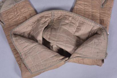 Ensemble de vêtement hiver en tissu molletonné...