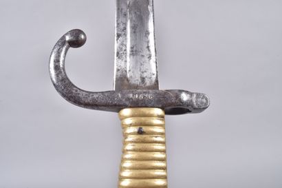 Fr. Sabre baïonnette mle 1866 Chassepot....