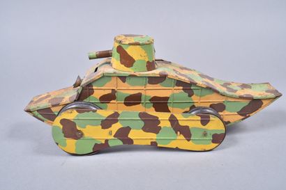 Jouet français. « Char d’assaut Type Renault...