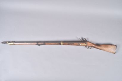 Fusil de dragon modèle an9.
Platine à silex...