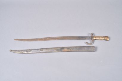 All. Rare baîonnette de prise française chassepot...
