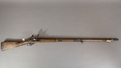 Fusil de dragon modèle an9.
Platine à silex...