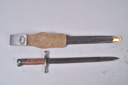 Italie. Baïonnette modèle 1891. Poignée à...