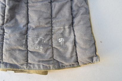 Veste d’hiver en tissu molletonnée soviétique...