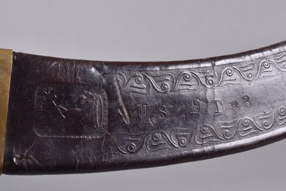 US- Machette Collins N°1005. Poignée en corne...