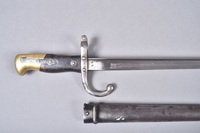 Fr- Epée baïonnette modèle 1874 Gras. Poignée...