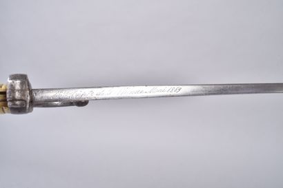 Fr. Sabre baïonnette mle 1866 Chassepot....